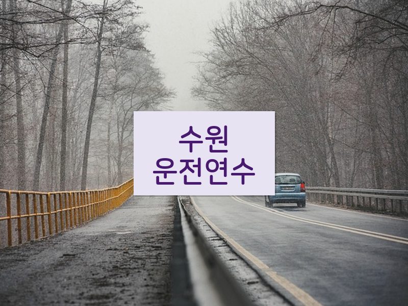 수원운전연수 후기