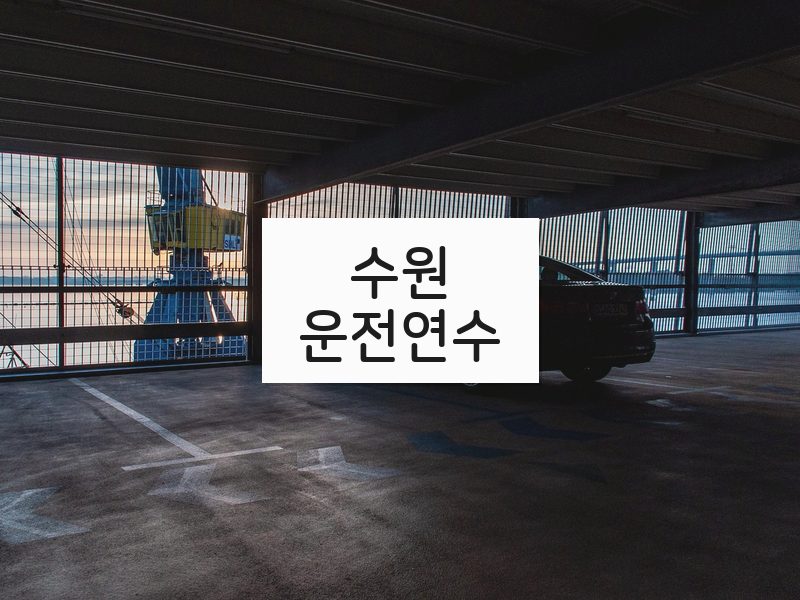 수원운전연수 후기