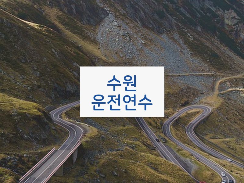 수원운전연수 후기
