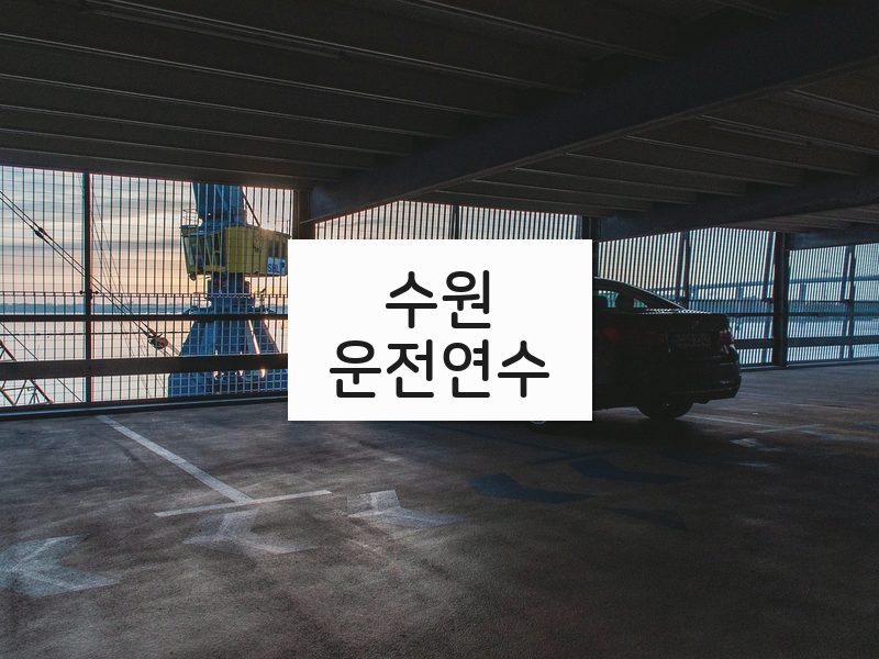 수원운전연수 후기