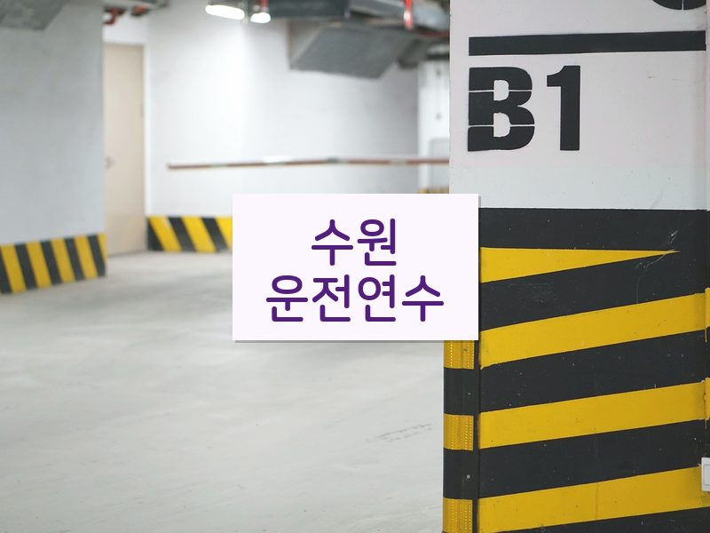 수원운전연수 후기