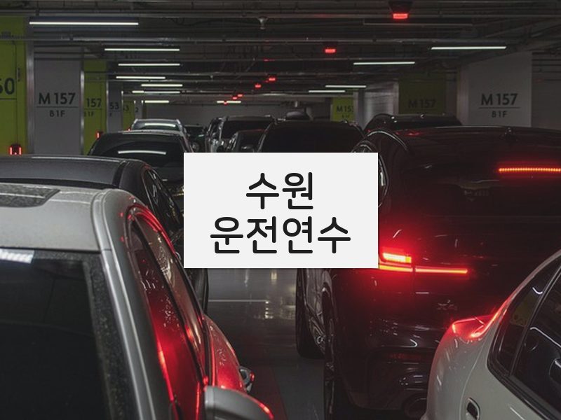 수원운전연수 후기