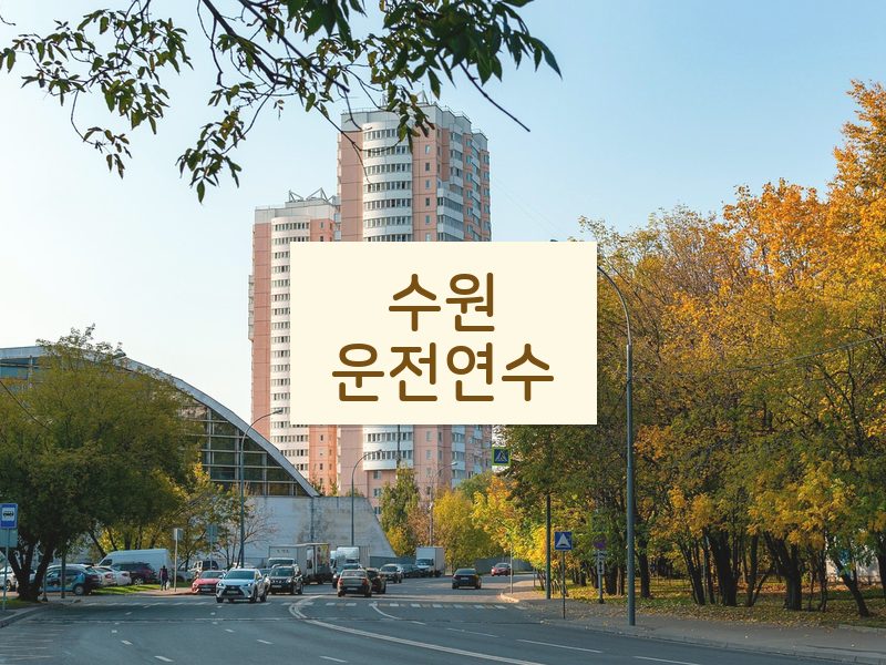 수원운전연수 후기
