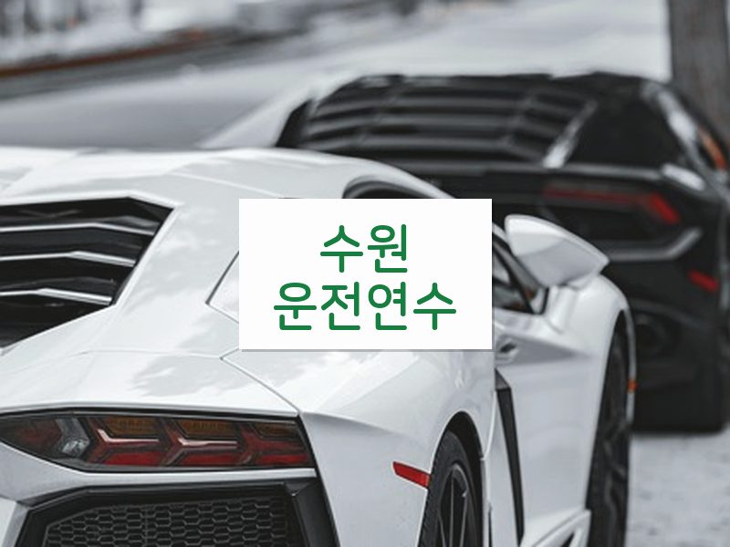 수원운전연수 후기