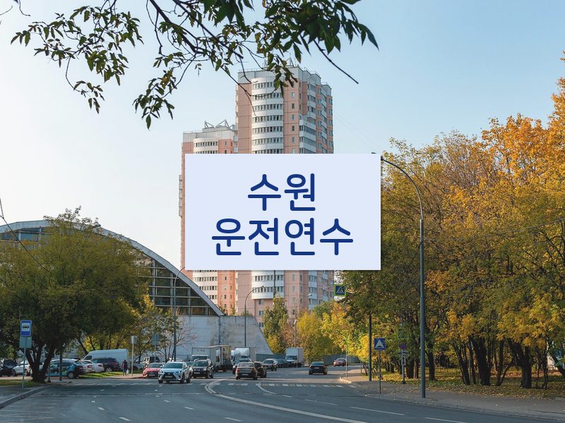 수원운전연수 후기