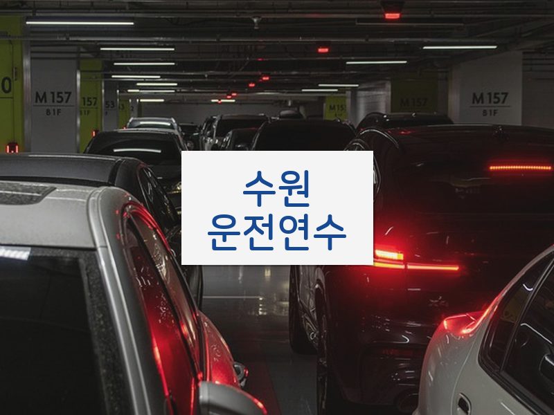 수원운전연수 후기