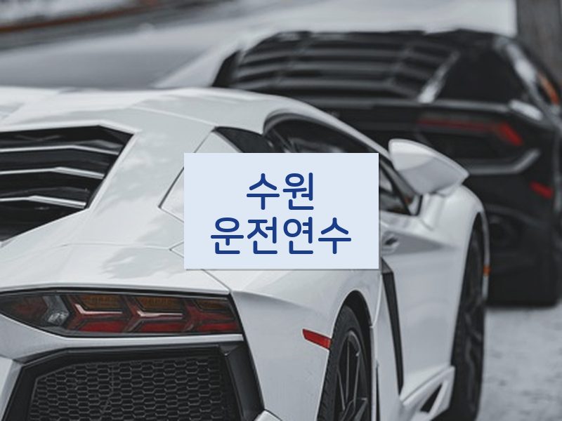 수원운전연수 후기