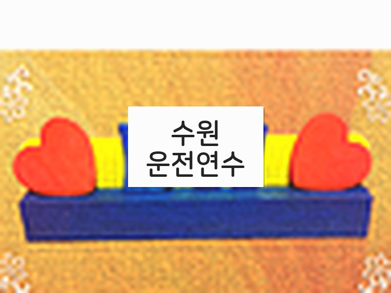 수원운전연수 후기