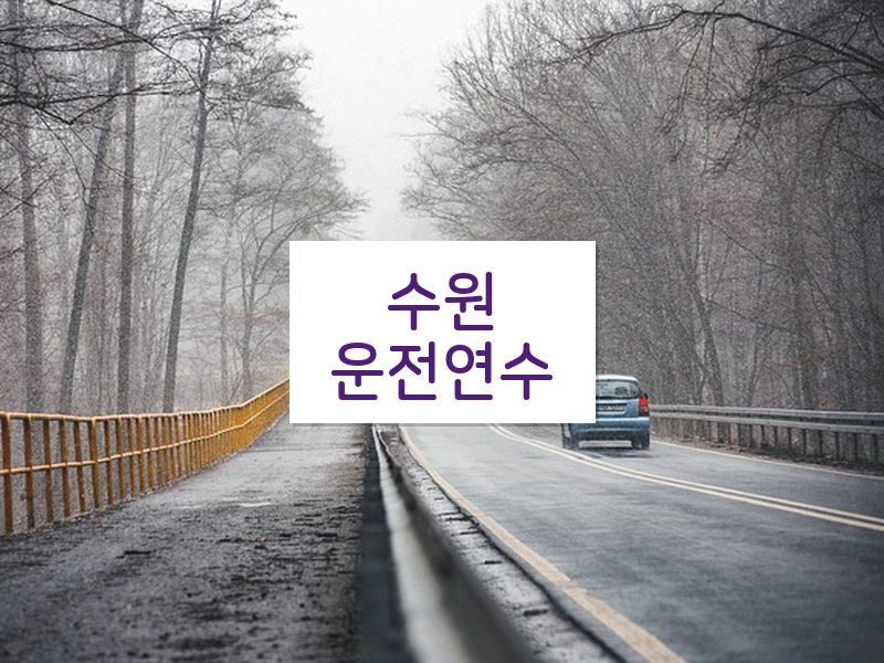 수원운전연수 후기