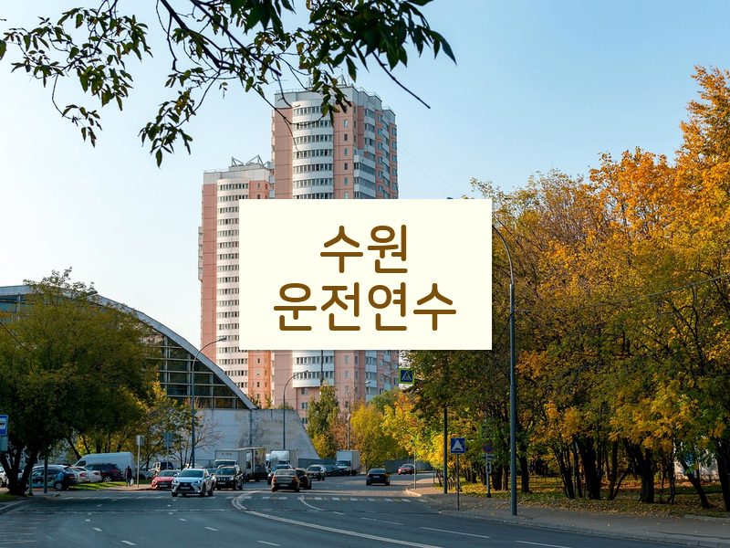 수원운전연수 후기