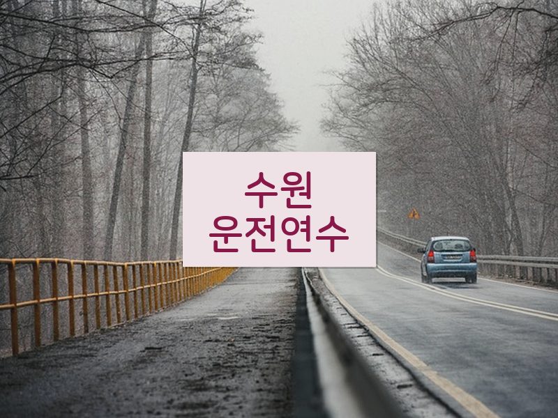 수원운전연수 후기