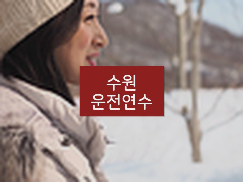 수원운전연수 후기