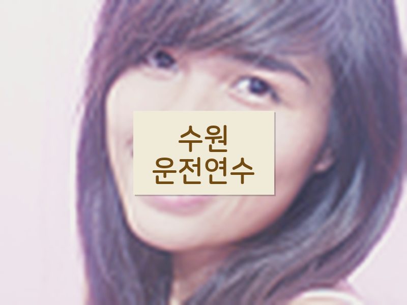 수원운전연수 후기