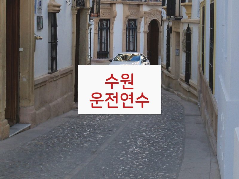 수원운전연수 후기