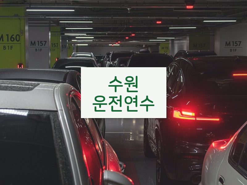 수원운전연수 후기