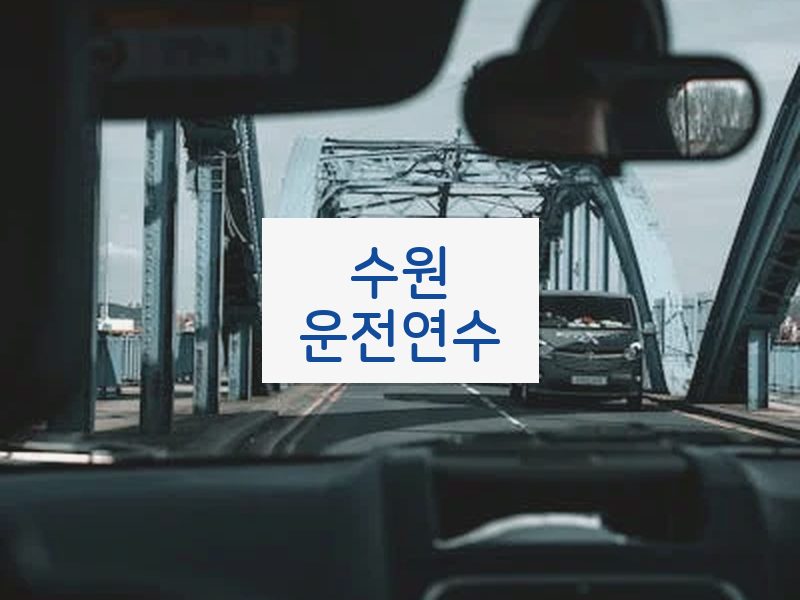 수원운전연수 후기