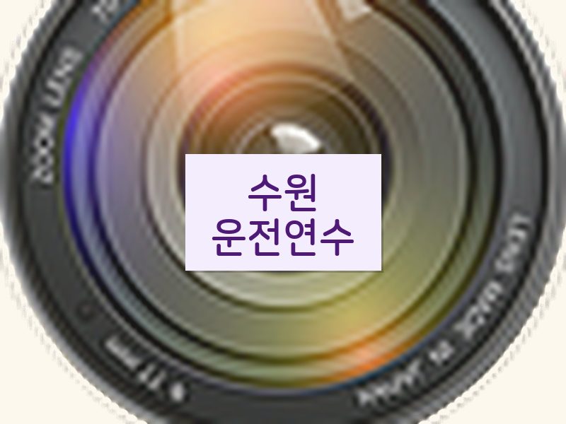 수원운전연수 후기