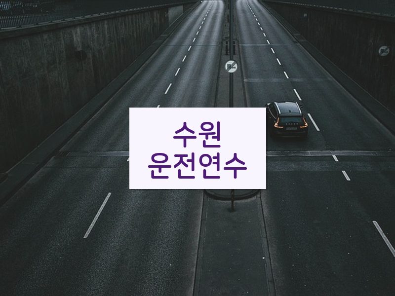 수원운전연수 후기