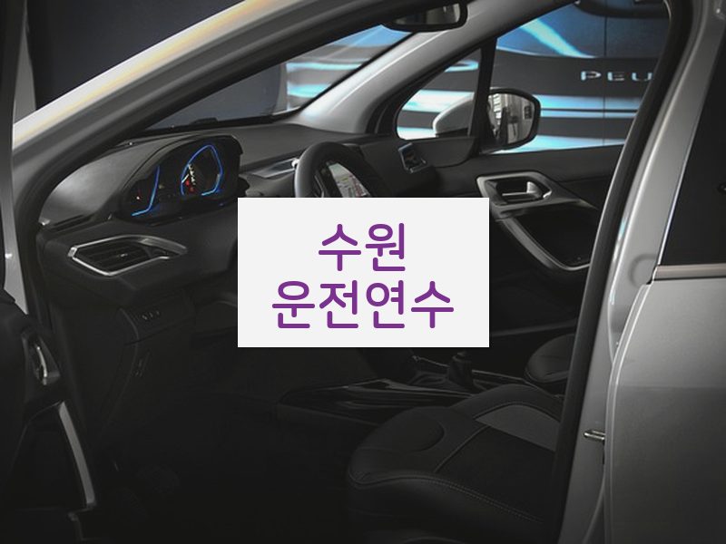 수원운전연수 후기