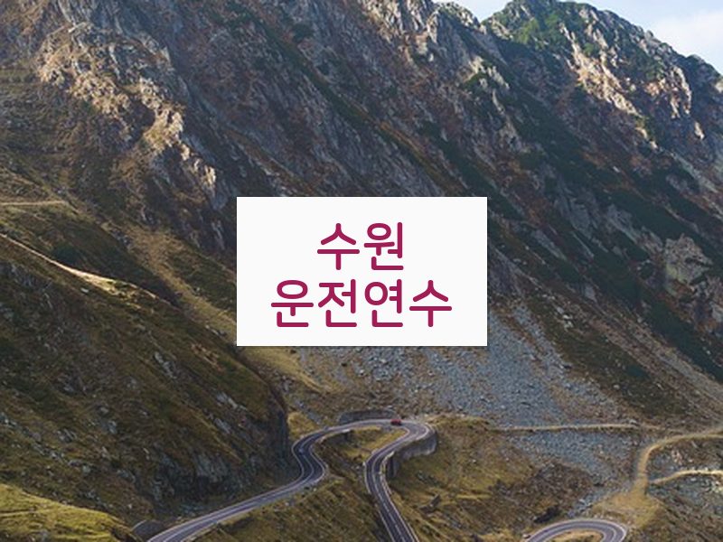 수원운전연수 후기