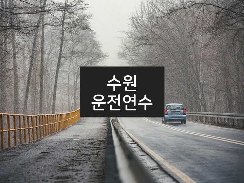수원운전연수 후기