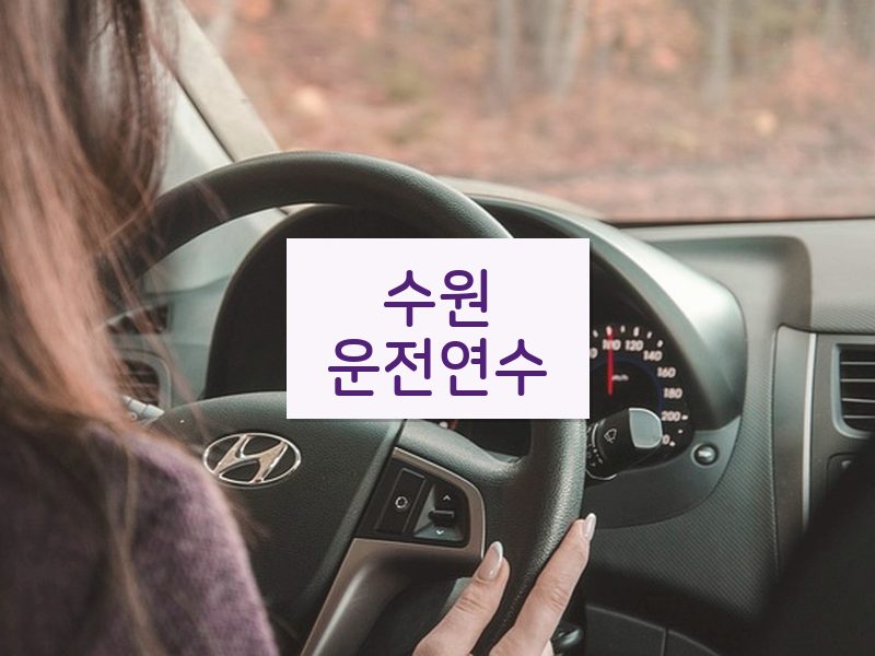 수원운전연수 후기
