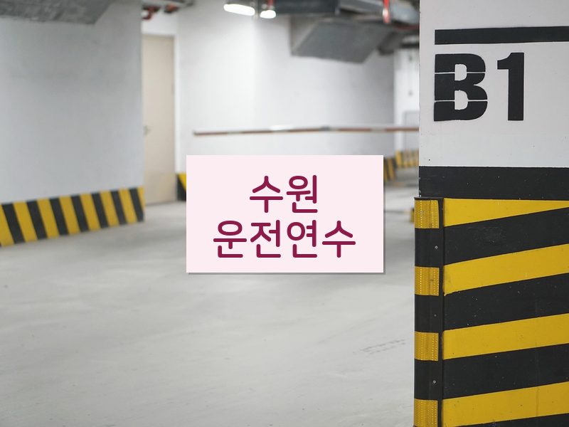 수원운전연수 후기