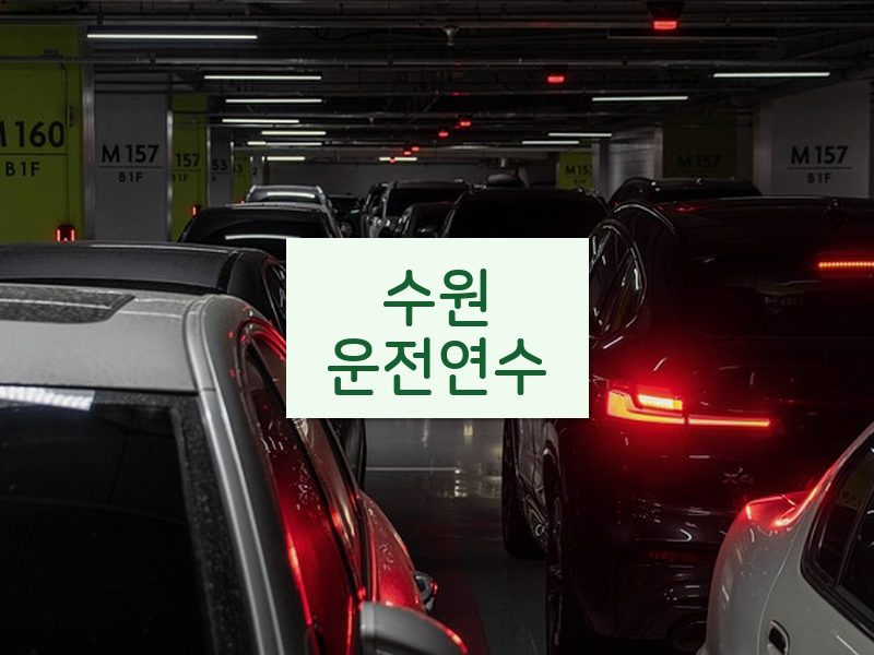 수원운전연수 후기