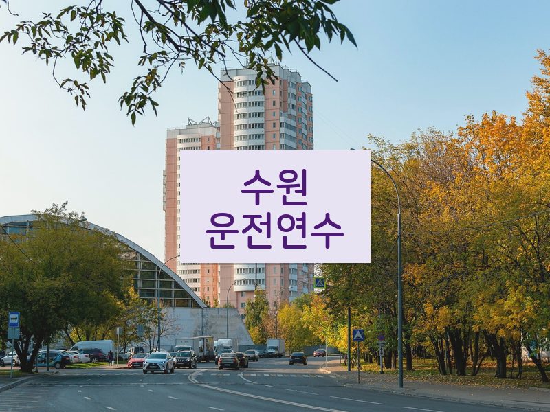 수원운전연수 후기