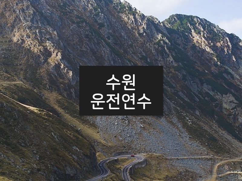 수원운전연수 후기