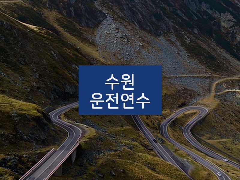수원운전연수 후기