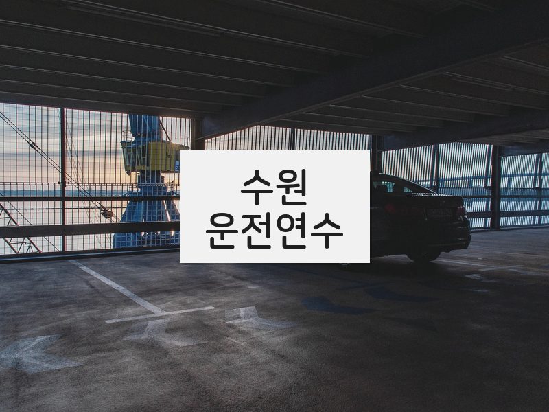 수원운전연수 후기