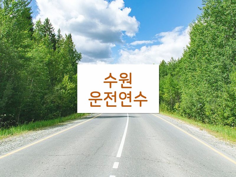 수원운전연수 후기