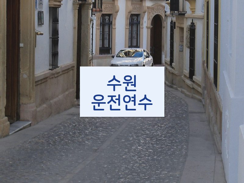 수원운전연수 후기