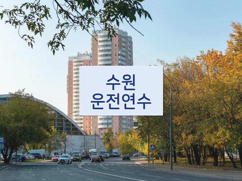 수원운전연수 후기