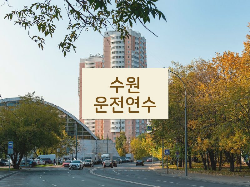 수원운전연수 후기