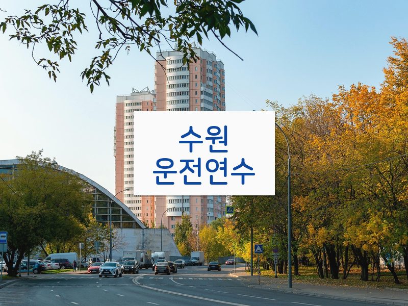 수원운전연수 후기