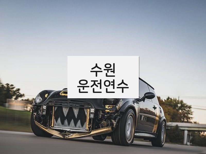 수원운전연수 후기