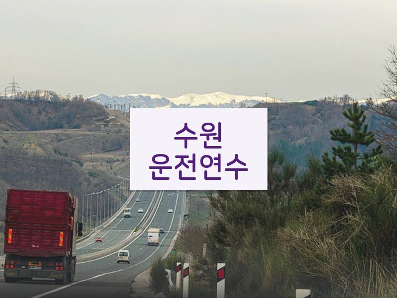 수원운전연수 후기