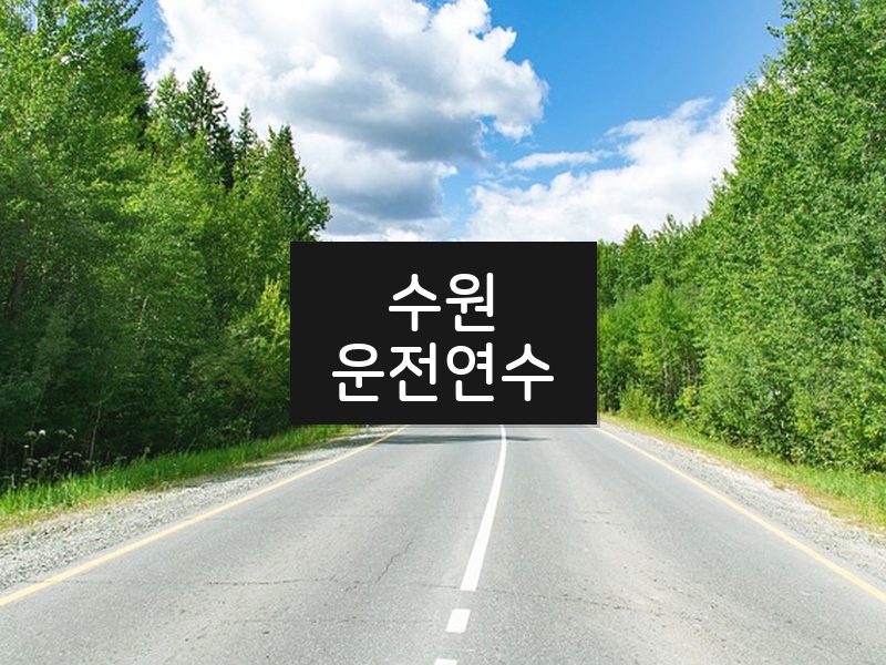 수원운전연수 후기