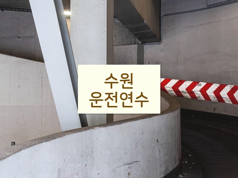 수원운전연수 후기