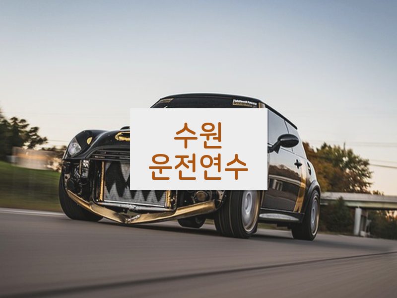수원운전연수 후기