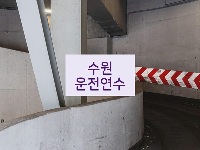 수원운전연수 후기
