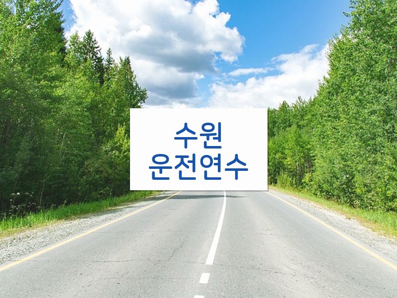 수원운전연수 후기