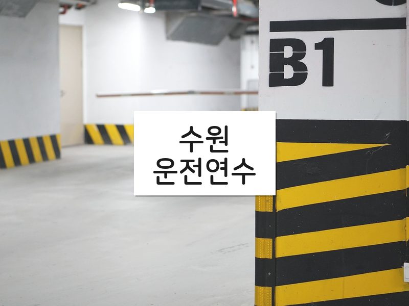 수원운전연수 후기