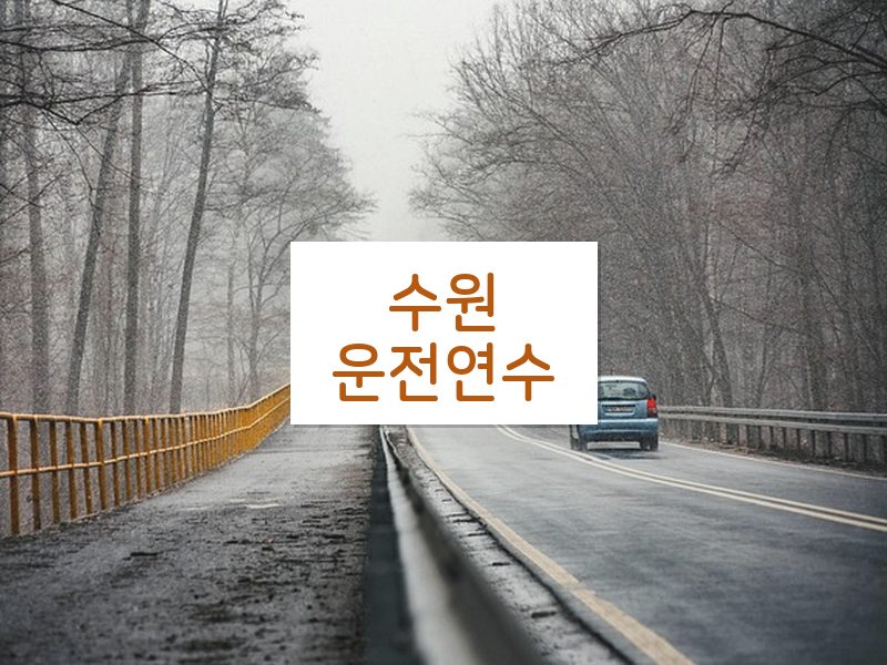 수원운전연수 후기