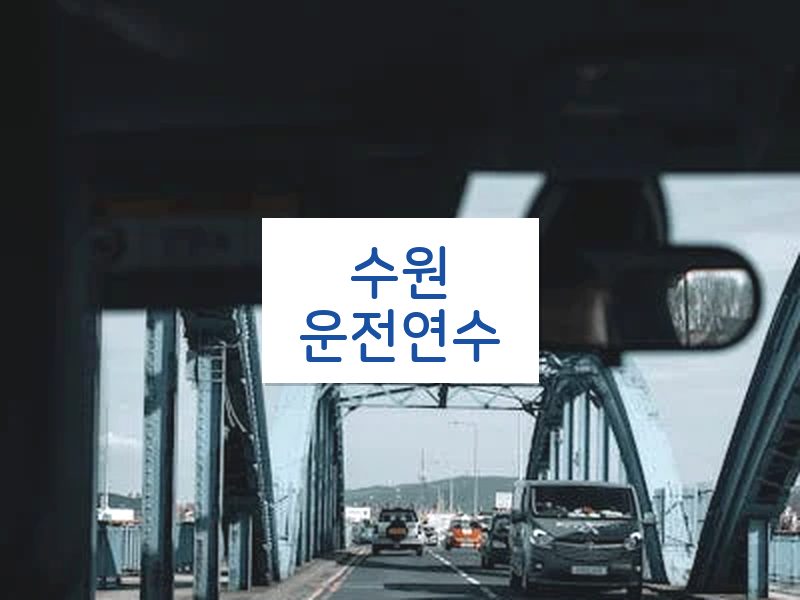 수원운전연수 후기