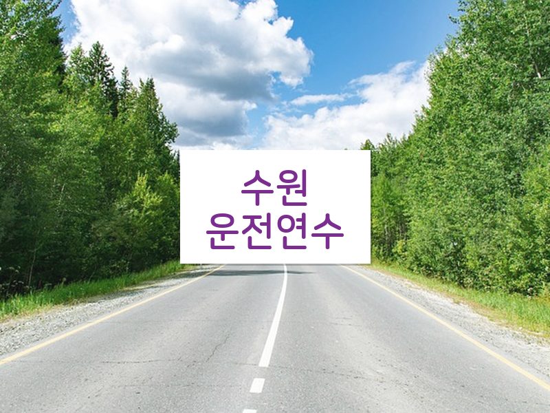 수원운전연수 후기