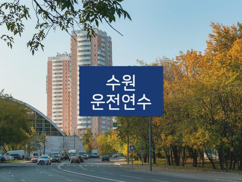 수원운전연수 후기