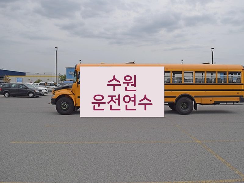 수원운전연수 후기